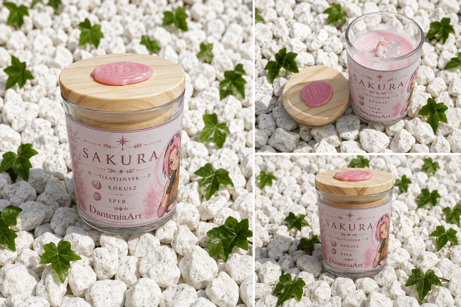 Sakura illatgyertya